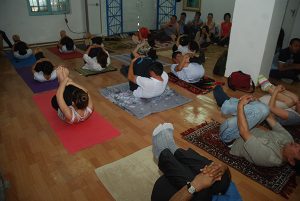 19 June, 2015 Yoga Demo at Shayana Farm