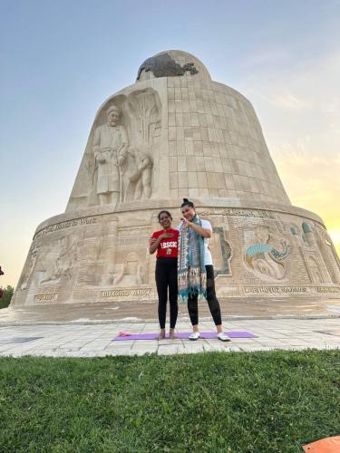 International Day of Yoga (IDY) session held on 13th May 2025 at Boqiy Bukhara